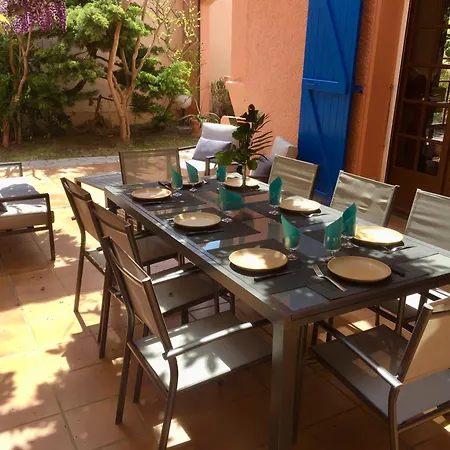 Villa De Charme A Cyprien Avec Piscine Et Jardin Mediterraneen, Et Commerces A 10 Minutes A Pieds Saint-Cyprien (Pyrenees-Orientales)