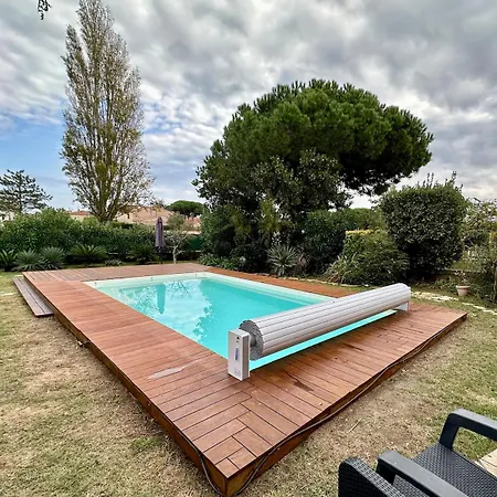 De Charme A Cyprien Avec Piscine Et Jardin Mediterraneen, Et Commerces A 10 Minutes A Pieds Saint-Cyprien (Pyrenees-Orientales)