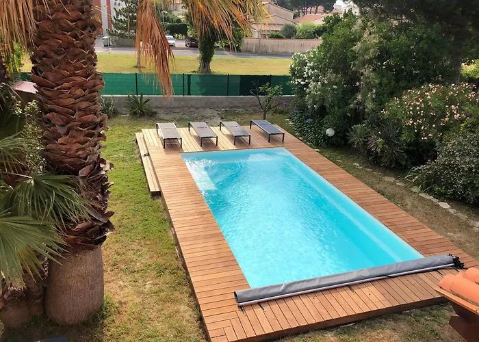 Βίλα De Charme A Cyprien Avec Piscine Et Jardin Mediterraneen, Et Commerces A 10 Minutes A Pieds Saint-Cyprien (Pyrenees-Orientales)
