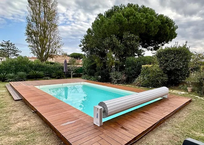 De Charme A Cyprien Avec Piscine Et Jardin Mediterraneen, Et Commerces A 10 Minutes A Pieds سان سيبريان